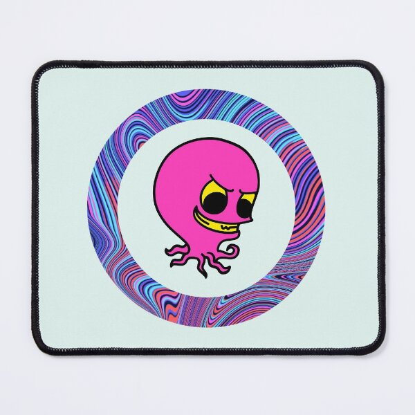 Item preview, Cartoon Pink Octopus Monster - Light Edition designed and sold by Megan-Alice.