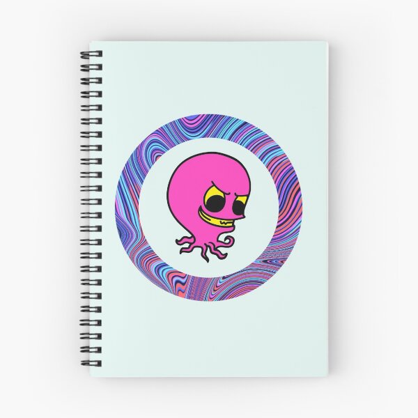 Item preview, Cartoon Pink Octopus Monster - Light Edition designed and sold by Megan-Alice.