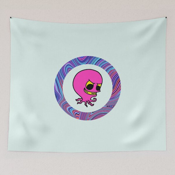 Item preview, Cartoon Pink Octopus Monster - Light Edition designed and sold by Megan-Alice.
