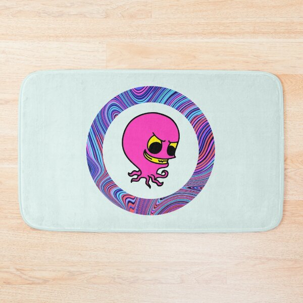 Item preview, Cartoon Pink Octopus Monster - Light Edition designed and sold by Megan-Alice.