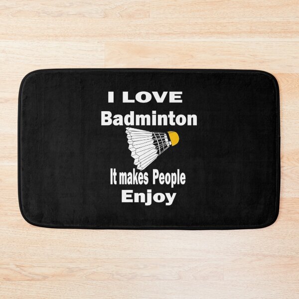 Item preview,  I love badminton It makes people enjoy | Perfect Gift|Badminton gift designed and sold by janusisu.