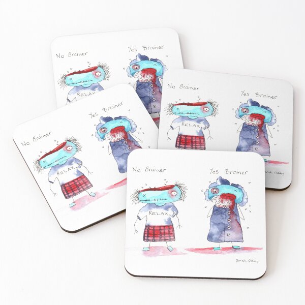 Item preview, No Brainer, Yes Brainer designed and sold by Sarah Ashby.