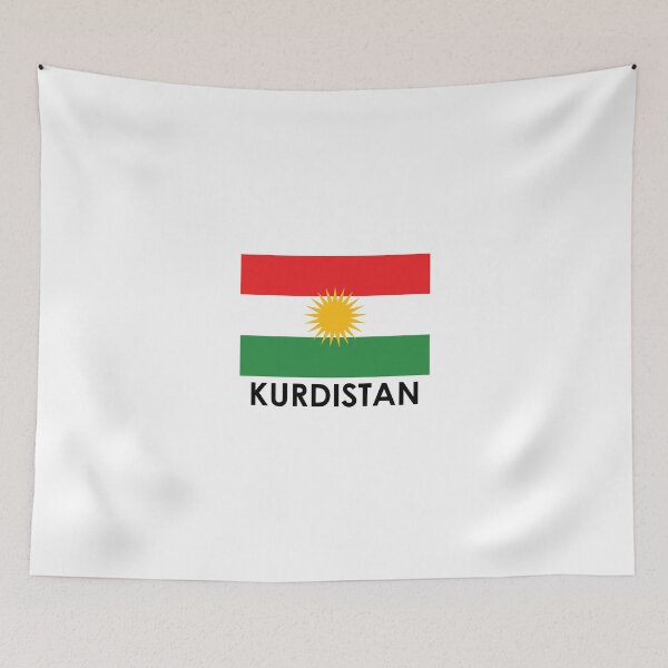 Item preview, Kurdistan - Kurdish  flag designed and sold by Kurdish T-shirt.