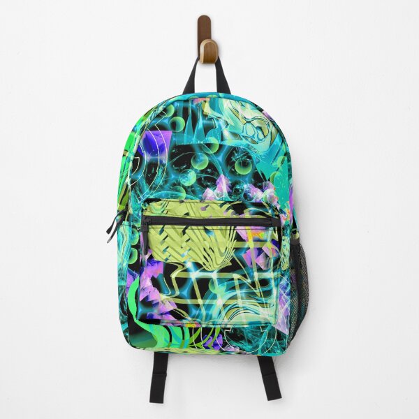 Item preview, Psychedelic Spacescape (Alien Fairy Dream) designed and sold by Discordant Dreams Art.