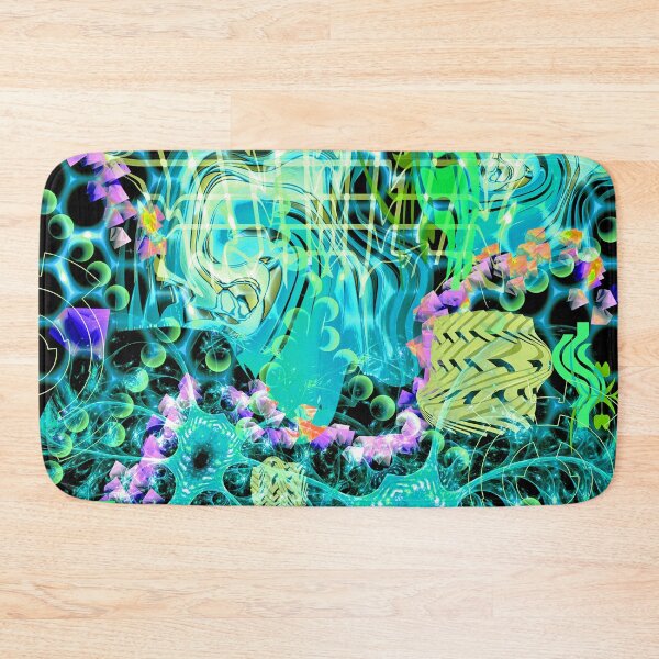 Item preview, Psychedelic Spacescape (Alien Fairy Dream) designed and sold by Discordant Dreams Art.