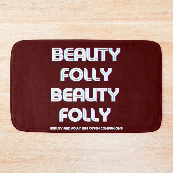 Item preview, Beauty and folly are often companions-Beauty quotes designed and sold by Red-ElYoubi.