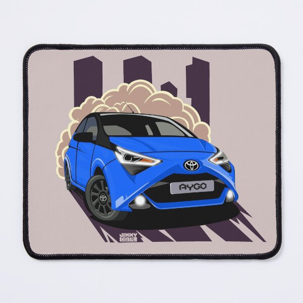 Item preview, Blue Cyan Splash Aygo x-cite designed and sold by jimmy-digital.