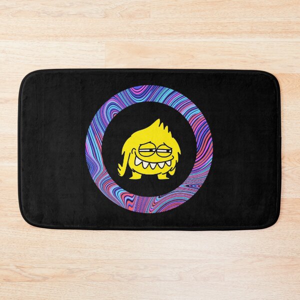Item preview, Cartoon Yellow Monster - Black Edition designed and sold by Megan-Alice.