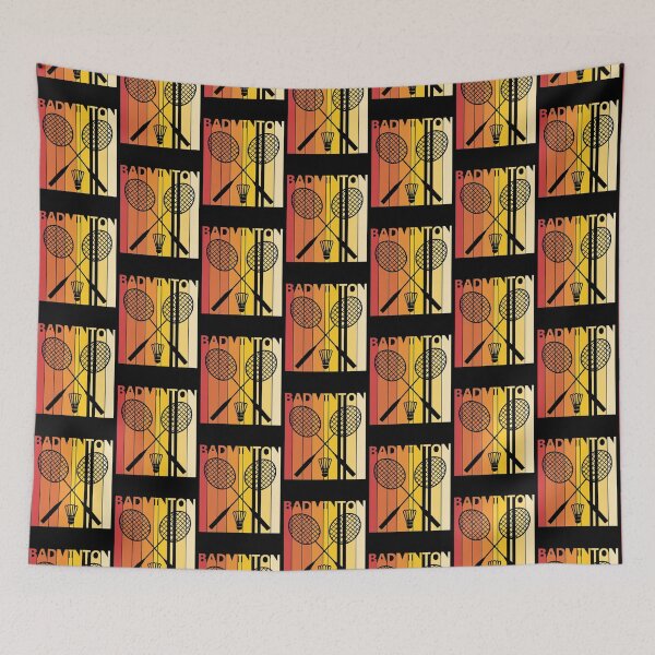 Item preview, Vintage Retro badminton| Perfect Gift|Badminton gift designed and sold by janusisu.