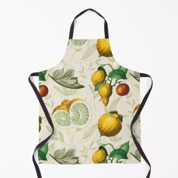 Item preview, Vintage Citrus Lemon Fruits Pattern designed and sold by Meek-Anime.