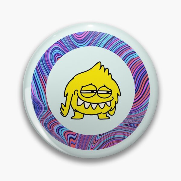 Item preview, Cartoon Yellow Monster - Light Edition designed and sold by Megan-Alice.
