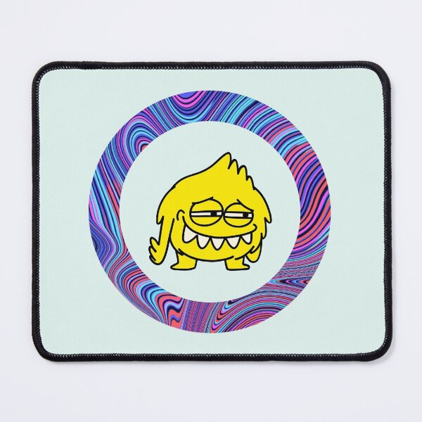 Item preview, Cartoon Yellow Monster - Light Edition designed and sold by Megan-Alice.