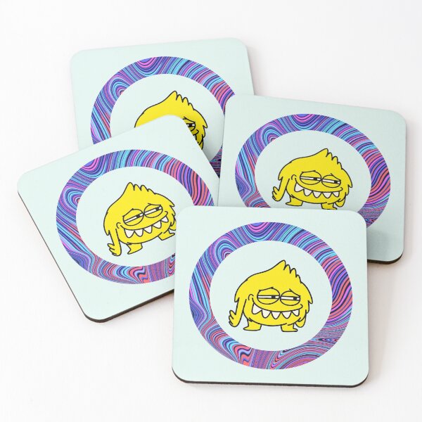 Item preview, Cartoon Yellow Monster - Light Edition designed and sold by Megan-Alice.