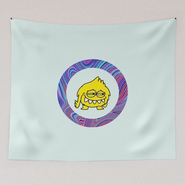 Item preview, Cartoon Yellow Monster - Light Edition designed and sold by Megan-Alice.
