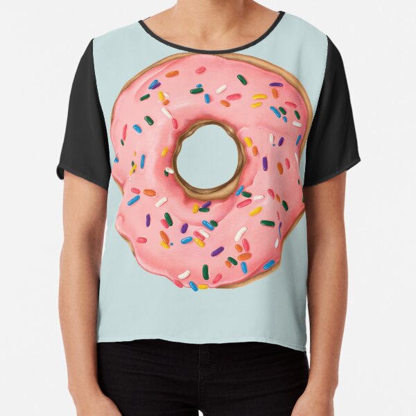 Donut love Chiffon Top