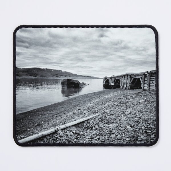 Item preview, Boat to nowhere, Urbex old mining town, lost places Spitsbergen designed and sold by shackledlettuce.