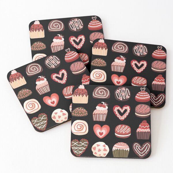 Item preview, Assorted Valentine Heart Shaped Chocolates designed and sold by Alicia Chee.