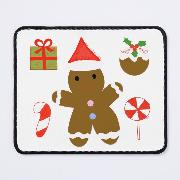 Item preview, Ginger bread man and sweets Christmas Wish designed and sold by de-creartique.