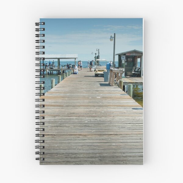 Item preview, Fishing at Bokeelia Pier designed and sold by John  Kapusta.