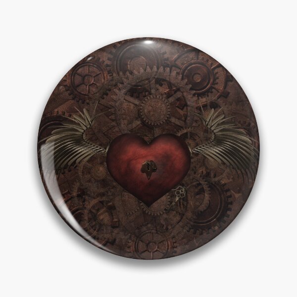 Item preview, Steampunk Heart In Vintage Look designed and sold by LuciaS.