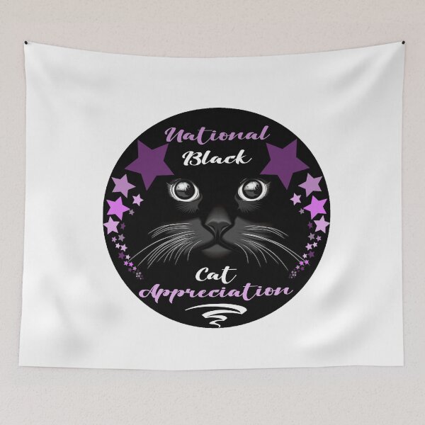 Item preview,  black cat appreciation day designed and sold by ussastore.