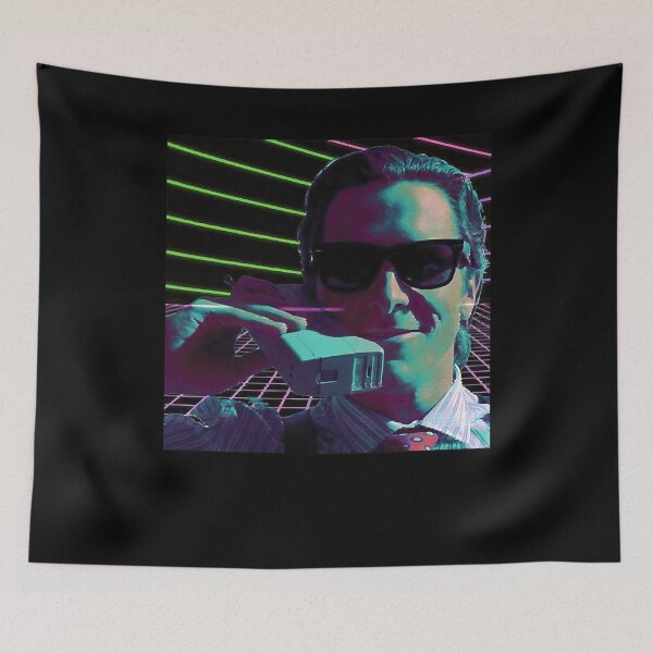 Item preview, Funny Film Retro Style American Psycho Calling Video 80s designed and sold by Garland Hancock.
