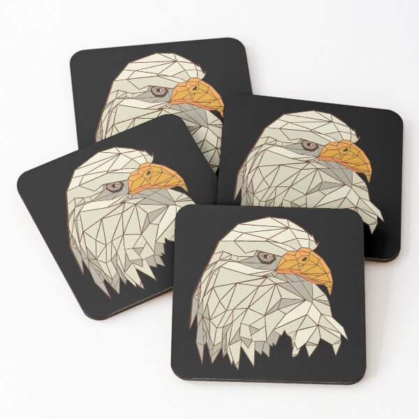 Item preview, Low Polygonal American Bald Eagle  designed and sold by MadMando.