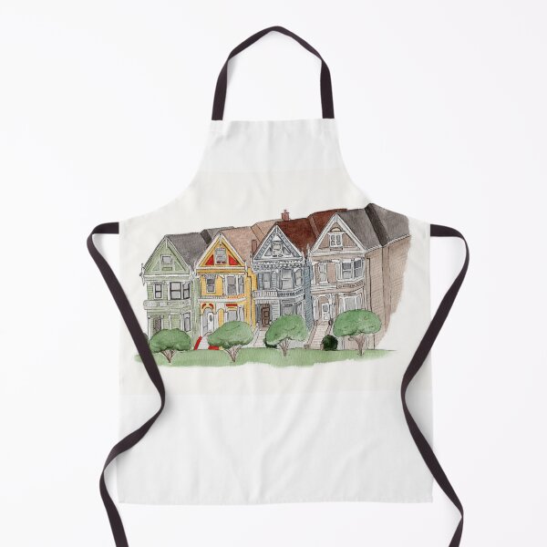 Item preview, San Francisco Street Watercolor Illustration designed and sold by BethanyShell.