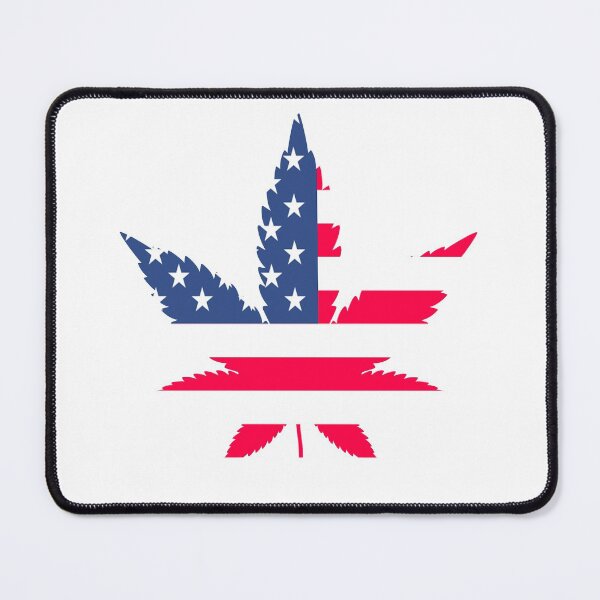 Item preview, Pot Leaf USA, Cannabis, American Flag (2021-3-POT-4) designed and sold by NY-Prints-USA.