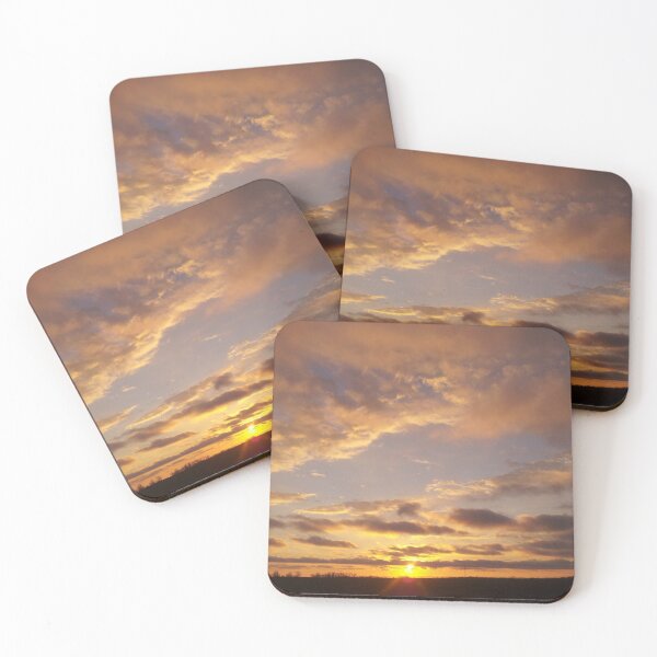 Item preview, Peach colored sunset designed and sold by Hevanknows.
