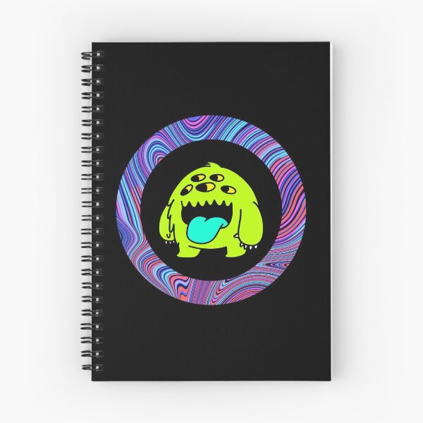 Item preview, Cartoon Neon Green Monster - Black Edition designed and sold by Megan-Alice.