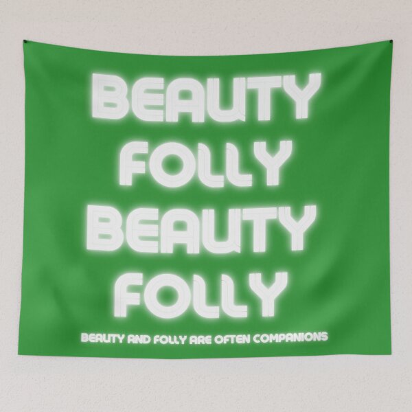 Item preview, Beauty and folly are often companions-Beauty quotes designed and sold by Red-ElYoubi.