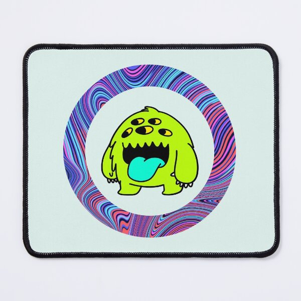 Item preview, Cartoon Neon Green Monster - Light Edition designed and sold by Megan-Alice.
