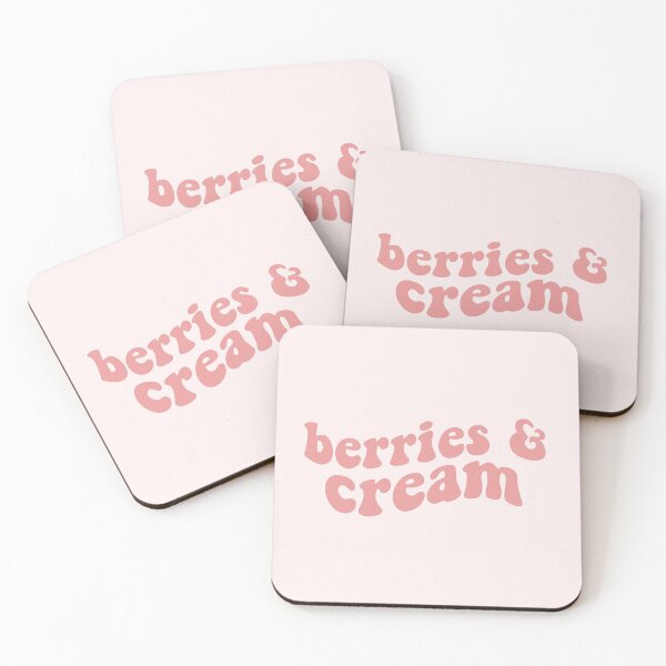 Item preview, berries and cream tiktok tik tok trend sound pink funny (berries and cream berries and cream) designed and sold by emcazalet.