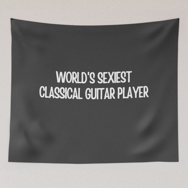 Item preview, Worlds Sexiest Classical Guitar Player designed and sold by choceclairs.