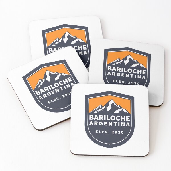 Item preview, Bariloche Argentina Vintage Retro Travel Hiking, Climbing Adventure Skiing Patagonia Mountain designed and sold by tmartinezta.