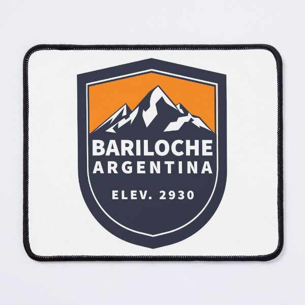 Item preview, Bariloche Argentina Vintage Retro Travel Hiking, Climbing Adventure Skiing Patagonia Mountain designed and sold by tmartinezta.