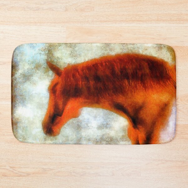 Item preview, Oil Painting - Red Horse Head designed and sold by Aenota.