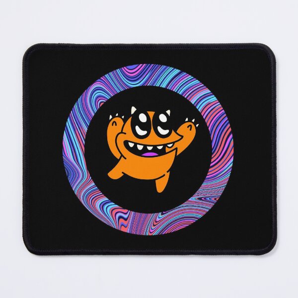 Item preview, Cartoon Orange Monster - Black Edition designed and sold by Megan-Alice.