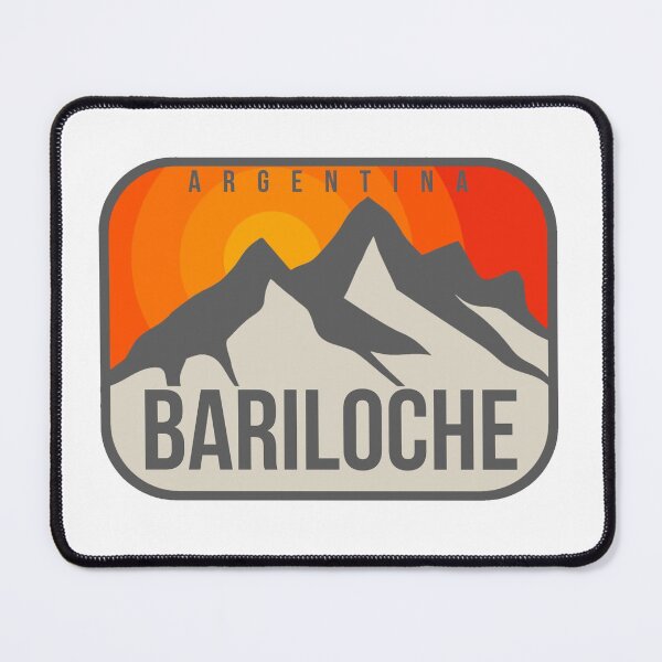 Item preview, Bariloche Argentina Vintage Retro Travel Hiking, Climbing Adventure Skiing Patagonia Mountain designed and sold by tmartinezta.