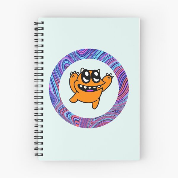 Item preview, Cartoon Orange Monster - Light Edition designed and sold by Megan-Alice.