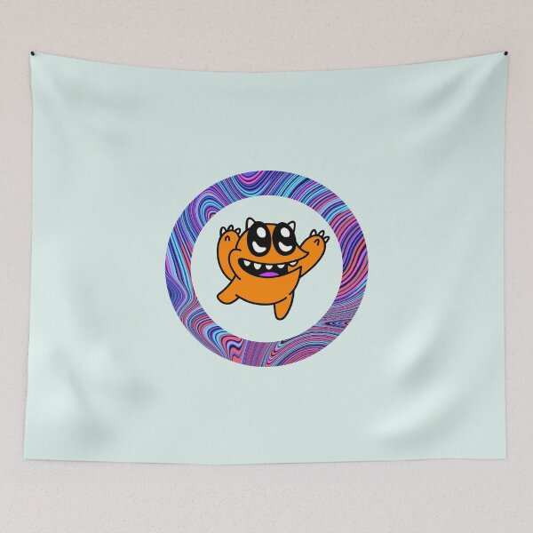 Item preview, Cartoon Orange Monster - Light Edition designed and sold by Megan-Alice.