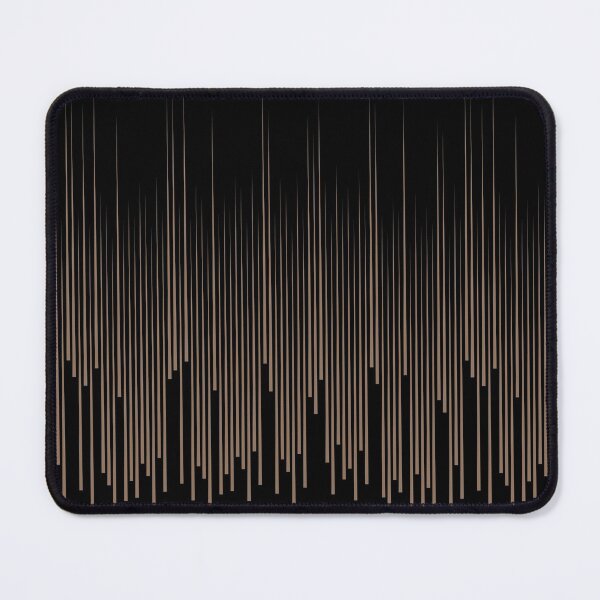 Item preview, Brown and Black Vertical Stripes Line Art Pattern 2022 Color Trends Behr Wild Mustang N240-6 - Trending Colours designed and sold by ColorOfTheYears.