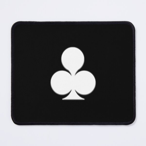 Item preview, Clubs Suit, Trefle, Cross, Kreuz, Fiori, Treff, white (2021-3-CARDS-4) designed and sold by NY-Prints-USA.