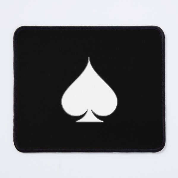 Item preview, Spades Suit, Pike, Schippe, Shovel, Picche, Picas, Pik, white (2021-3-CARDS-5) designed and sold by NY-Prints-USA.