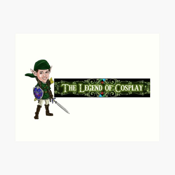 Legend of Cosplay - Cartoon Linksliltri4ce Art Print