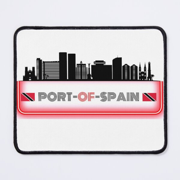 Item preview, Port-of-Spain Skyline 2 designed and sold by GreenEnvytt.