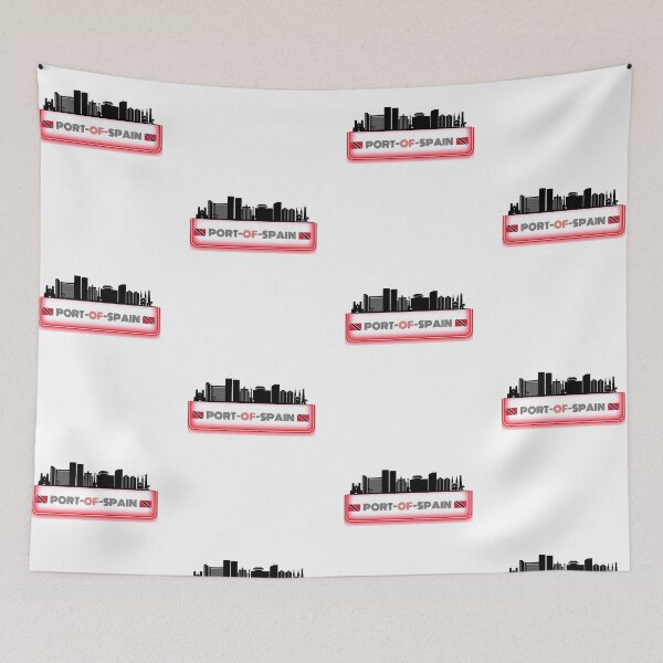 Item preview, Skyline de Puerto España 2 designed and sold by GreenEnvytt.