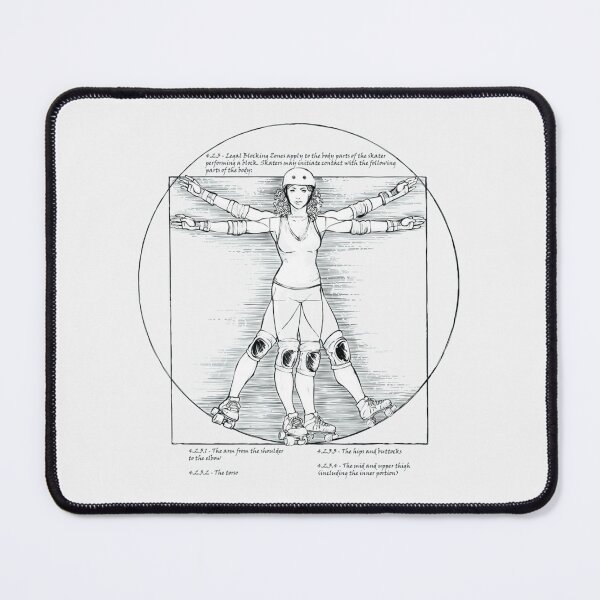 Item preview, Vitruvian Skater in duotone| Perfect Gift designed and sold by charlotteri.