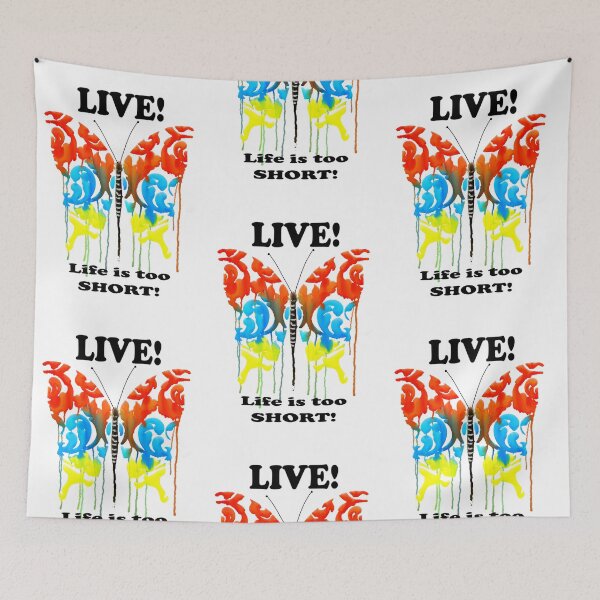 Item preview, Watercolour Butterfly dripping designed and sold by angipangi7.
